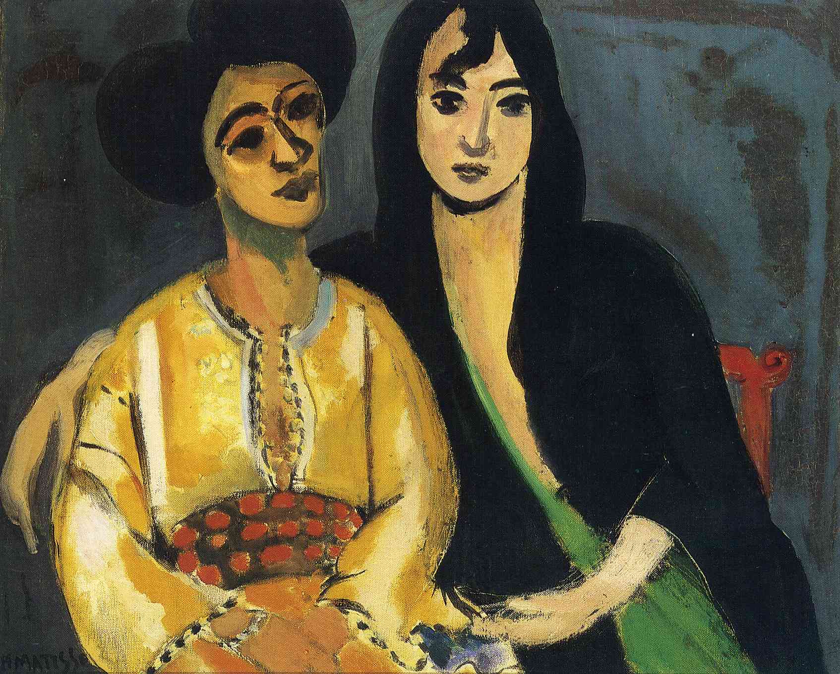 Henri Matisse - Aicha and Laurette 1917